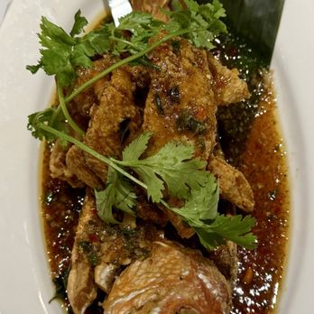Thai Niyom - Crispy Whole Red Snapper - Thai Near Me - Queens, New York