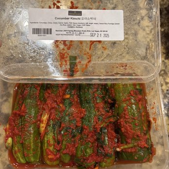 Banchan - This cucumber kimchee was to die for! - Korean Near Me - Las Vegas, Nevada
