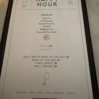 Fumo - Upper East Side - Happy hour - Pizza Near Me - New York, New York Fumo - Upper East Side - Happy hour - Pizza Near Me - New York, New York