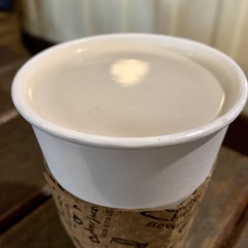 The Bean Coffee Roasters - Latte with oat milk - Coffee & Tea Near Me - Cheshire, Connecticut The Bean Coffee Roasters - Latte with oat milk - Coffee & Tea Near Me - Cheshire, Connecticut