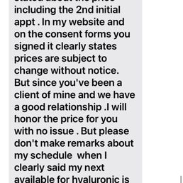 Disrespectful texts from Elaine Manalaysay Disrespectful texts from Elaine Manalaysay