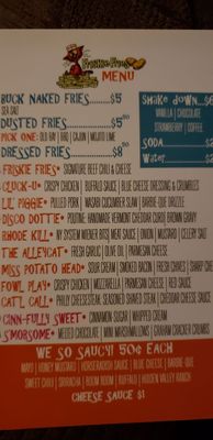Menu photo 7 Friskie Fries Johnston, RI