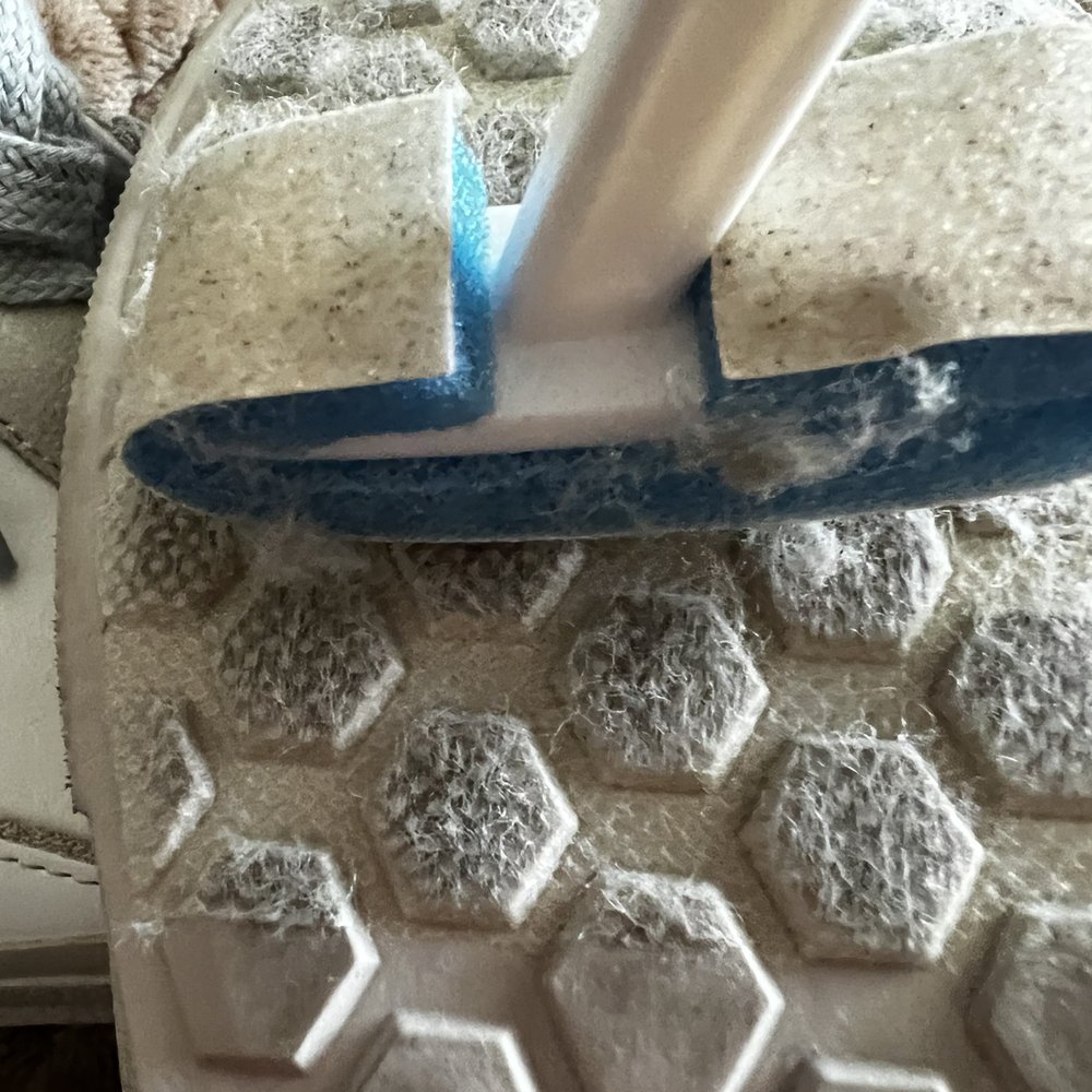 Bloom - Trying to sand paper off like the girl at store said to try- not working!!!!!!  fluff is all over , my car floors, everywhere. - Women's Clothing Near Me - Carlsbad, California