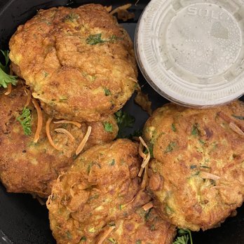 Fez Turkish Meze - Zucchini Pancakes - Turkish Near Me - Mamaroneck, New York Fez Turkish Meze - Zucchini Pancakes - Turkish Near Me - Mamaroneck, New York