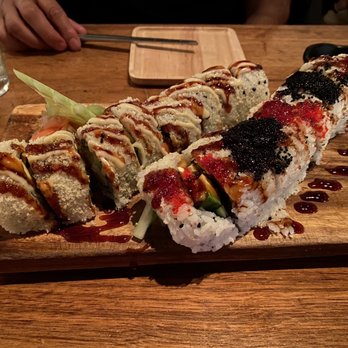 Wakamono - Three headed Godzilla & Peter Parker - Sushi Bars Near Me - Chicago, Illinois