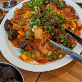 Abbaee Soondae - Soondae bokum - Korean Near Me - Centreville, Virginia