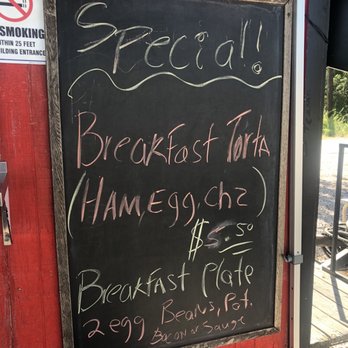 Taqueria Mex - Dom - a menu on a chalkboard - Tacos Near Me - Spicewood, Texas