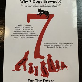 7 Dogs Brewpub - Menu story - Brewpubs Near Me - Wytheville, Virginia