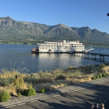 Clark and Lewie's - Shot from enclosed deck looking out over the river. - American Near Me - Stevenson, Washington Clark and Lewie's - Shot from enclosed deck looking out over the river. - American Near Me - Stevenson, Washington