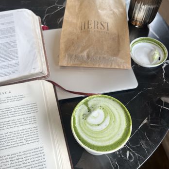 Herst Coffee Roasters - Matcha latte - Coffee Roasteries Near Me - Newport Beach, California