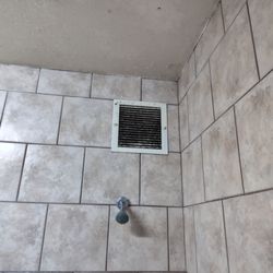 Southridge Athletic Club - Dirty shower vent