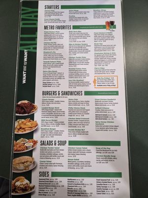 Menu photo 1 Metro Diner Palm Harbor, FL