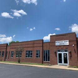 Rutherford County Archive - Exterior view of building.