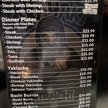Arayaki Hibachi - Menu - Food Trucks Near Me - Riverside, California Arayaki Hibachi - Menu - Food Trucks Near Me - Riverside, California