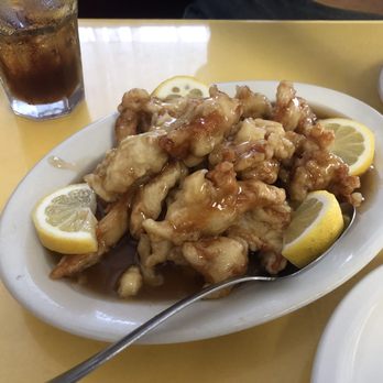 Magic Wok - Lemon ginger chicken - Chinese Near Me - Lafayette, Louisiana