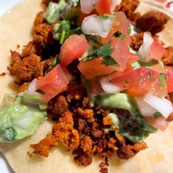 Carniceria Tepa - Pastor tacos - ingredients all from Tepas!