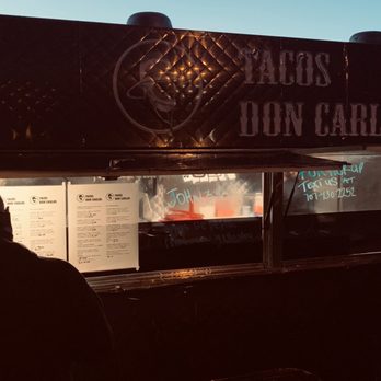 Tacos Don Carlos - Food truck at night - Mexican Near Me - Napa, California Tacos Don Carlos - Food truck at night - Mexican Near Me - Napa, California