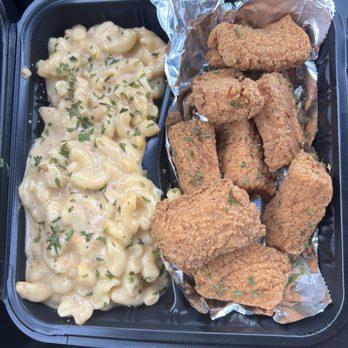 DaSeaFoodConnect - Fried salmon bites, mac & cheese - Cajun/Creole Near Me - Missouri City, Texas