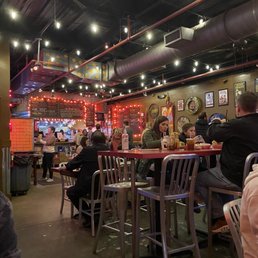 people sitting at the bar people sitting at the bar