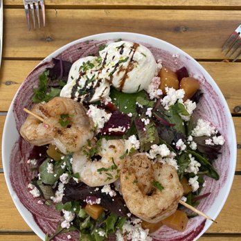 Brava Garden Eatery - Rainbow Beets and Goat Cheese Salad - Wine Bars Near Me - Pleasanton, California
