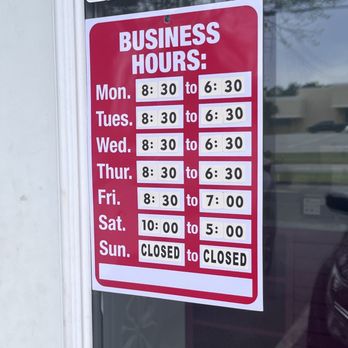 Knot Just Pretzels - a business hours sign - Caterers Near Me - Mobile, Alabama