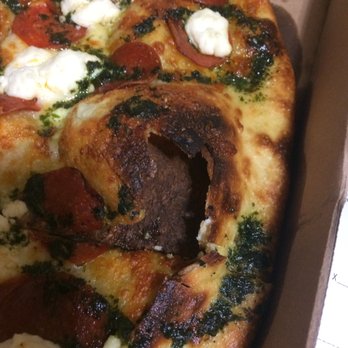 Vito's Pizza - Burnt Bubbles too large! - Pizza Near Me - Los Angeles, California Vito's Pizza - Burnt Bubbles too large! - Pizza Near Me - Los Angeles, California