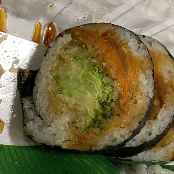 Birmingham Sushi Cafe - Tempura broccoli and carrot roll I forgot the name - Sushi Bars Near Me - Birmingham, Michigan