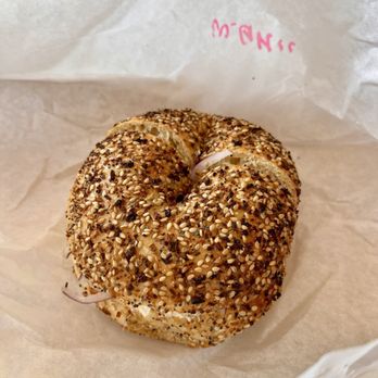 Bagel Fresh Deli - Everything Bagel with Garlic and Herb Cream Cheese - Bagels Near Me - The Colony, Texas Bagel Fresh Deli - Everything Bagel with Garlic and Herb Cream Cheese - Bagels Near Me - The Colony, Texas
