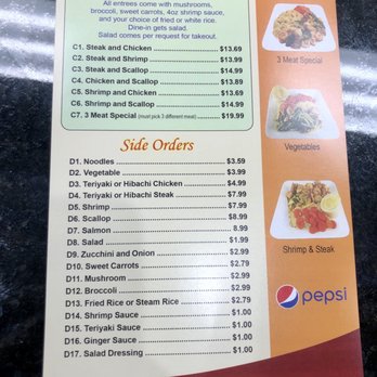 Ashi Express - Menu - Japanese Near Me - Maryville, Tennessee