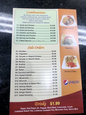 Menu photo 1 Ashi Express Maryville, TN