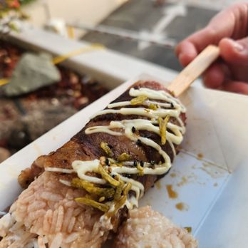 Yakiniku Sizzle - Wagyu "Nikumaki" SPAM Roll - Japanese Near Me - Honolulu, Hawaii