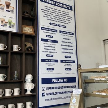 Parlor Doughnuts - Menu - Donuts Near Me - Oceanside, California Parlor Doughnuts - Menu - Donuts Near Me - Oceanside, California