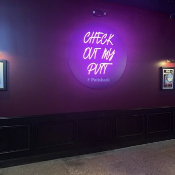 Puttshack - Addison - Wall - Mini Golf Near Me - Addison, Texas