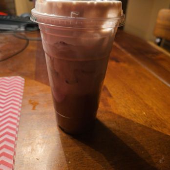 Rally Point Coffee - Iced Mocha with strawberry cold foam - Coffee & Tea Near Me - El Paso, Texas Rally Point Coffee - Iced Mocha with strawberry cold foam - Coffee & Tea Near Me - El Paso, Texas