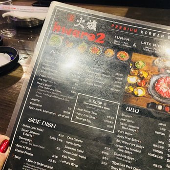 Hwaro 2 - Menu - Korean Near Me - Las Vegas, Nevada
