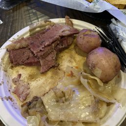 Corn beef and cabbage