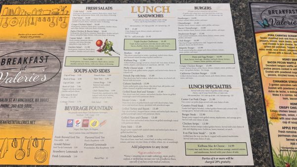 Menu photo 2 Breakfast At Valerie's Vancouver, WA Menu photo 2 Breakfast At Valerie's Vancouver, WA