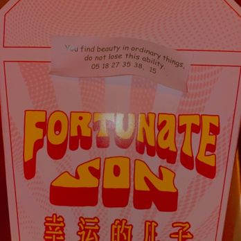 Fortunate Son - Chinese Near Me - San Diego, California