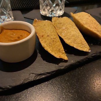 Chaak Kitchen - Cheese empanadas with Chile - Cocktail Bars Near Me - Tustin, California