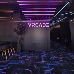 VRCADE - Our Entrance LOGO where our customers taking pictures to create memories and  to  put on social media.