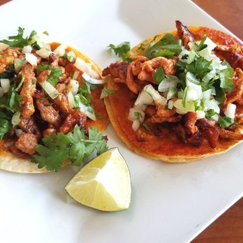 El Cruzero - Chicken and al pastor tacos. Both with a unique spice. - Mexican Near Me - Philomath, Oregon El Cruzero - Chicken and al pastor tacos. Both with a unique spice. - Mexican Near Me - Philomath, Oregon