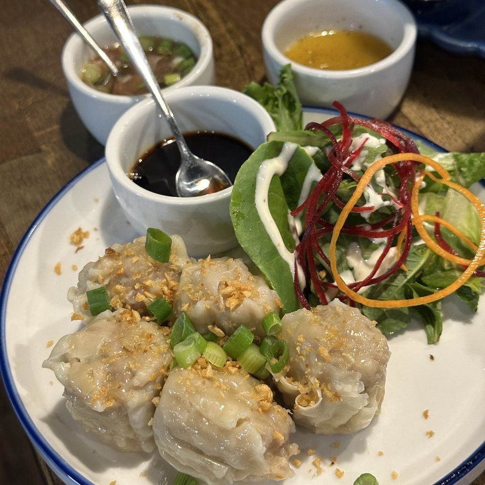 KiiN KiiN Thai - Kanom Jeeb (pork shumai) - Thai Near Me - Meridian, Idaho KiiN KiiN Thai - Kanom Jeeb (pork shumai) - Thai Near Me - Meridian, Idaho
