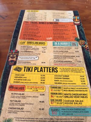 Menu photo 2 TT's Tiki Bar Punta Gorda, FL Menu photo 2 TT's Tiki Bar Punta Gorda, FL