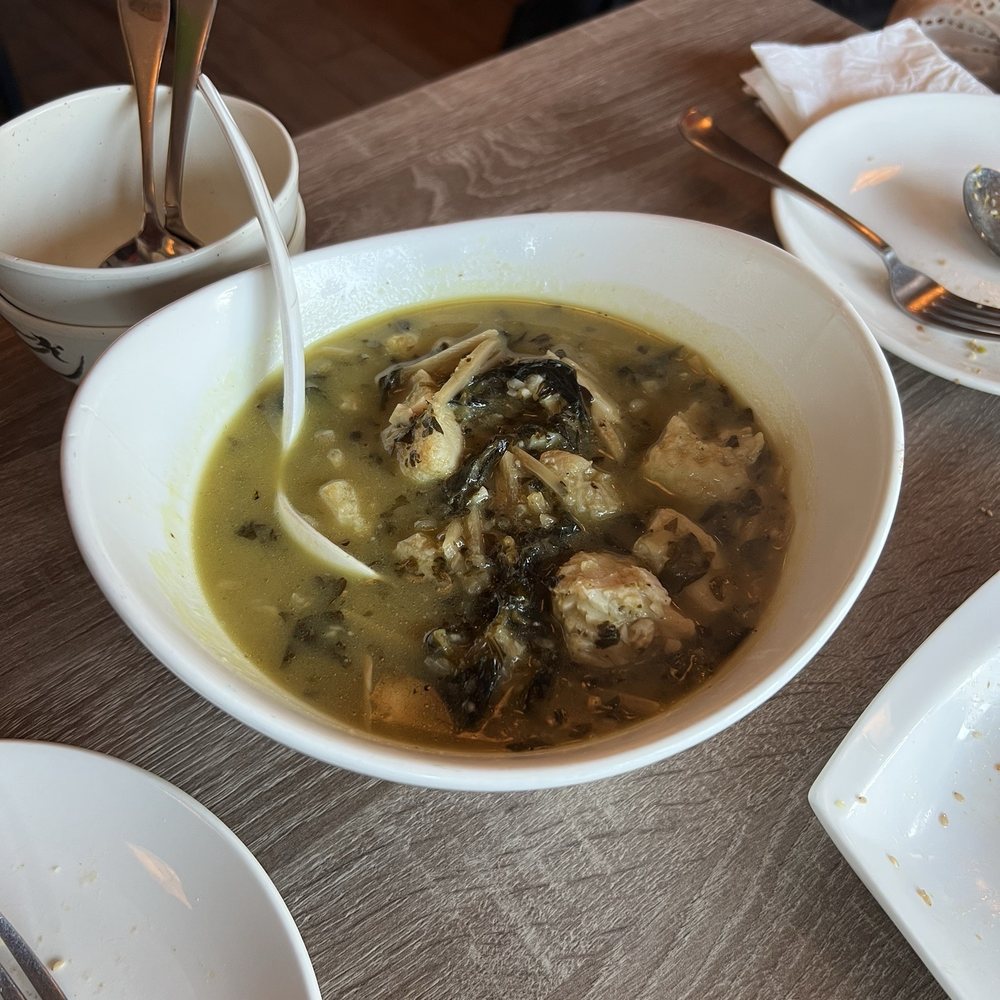 Burmese Kitchen - Fish and Sour Leaf Soup - Burmese Near Me - San Francisco, California Burmese Kitchen - Fish and Sour Leaf Soup - Burmese Near Me - San Francisco, California