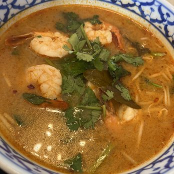 Kin Dee - Shrimp Tom Yum Noodle Soup - Thai Near Me - Houston, Texas