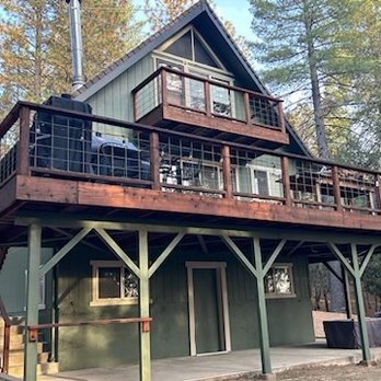 Tom Carlson Referable Painting - Our beautiful cabin! - Painters Near Me