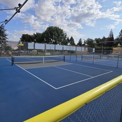 Sunset Park - Some of the new Pickleball courts