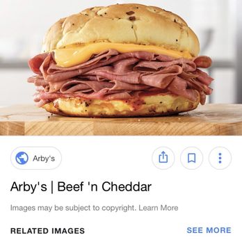 Arby's - Cheddar & Beef sandwich - Fast Food Near Me - Lodi, California