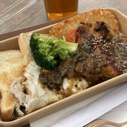 Fried Boneless Chicken Thighs Bento Fried Boneless Chicken Thighs Bento