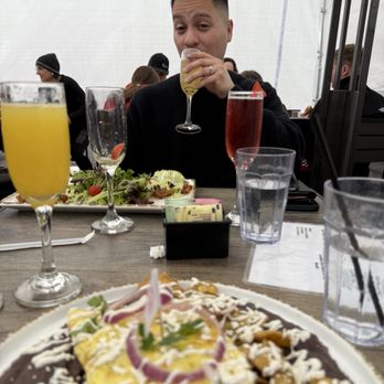 Madres Brunch - Michanga (sp?) Omelette - Breakfast & Brunch Near Me - Long Beach, California